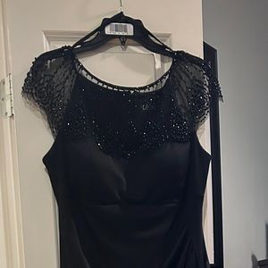 Black formal dress